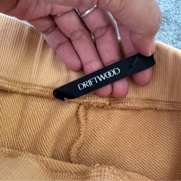 Driftwood Tan Floral Embroidered Lounge Pants | Boho Cotton Size Small - Picture 5 of 16